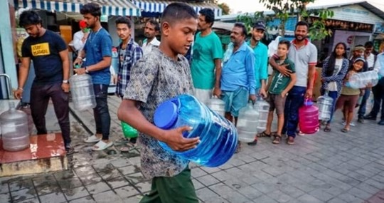 インド　水不足